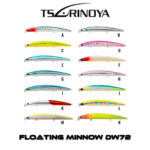 Tsurinoya Floating Minnow DW72