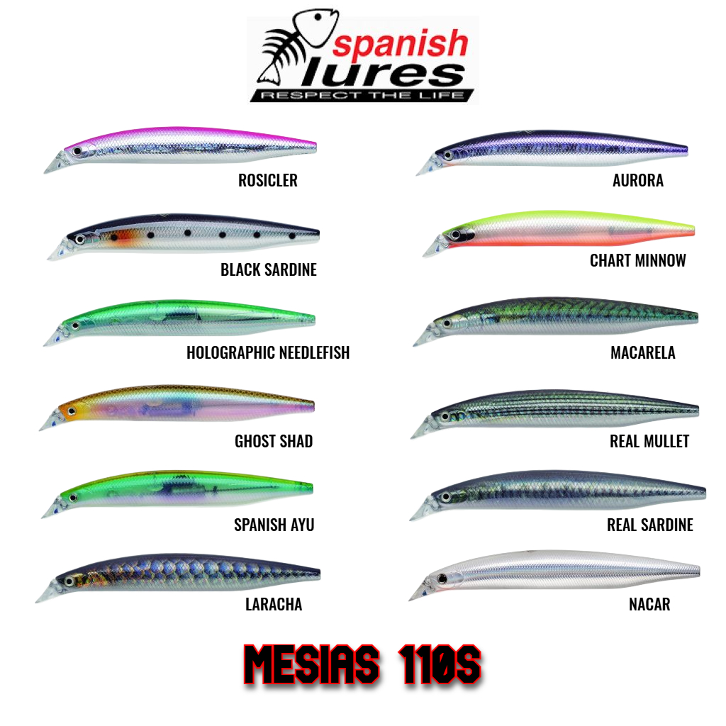 COLORAS Spanish Lures Mesias 110mm - Image 1