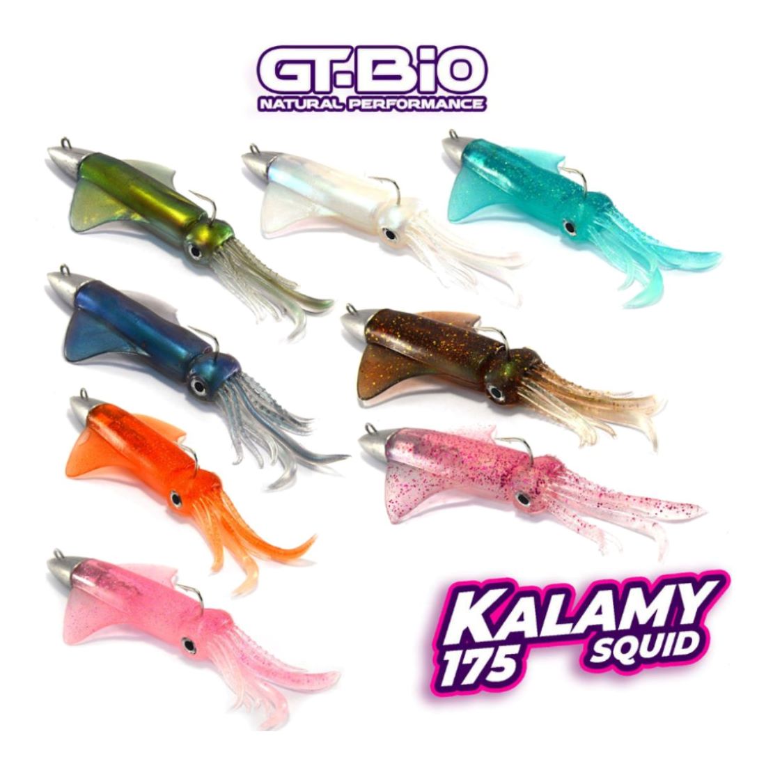 Καλαμάρι Σιλικόνης GT BIO Kalamy Squid 