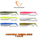 Savage Gear Savage Minnow Weedless Tails 8CM/6G