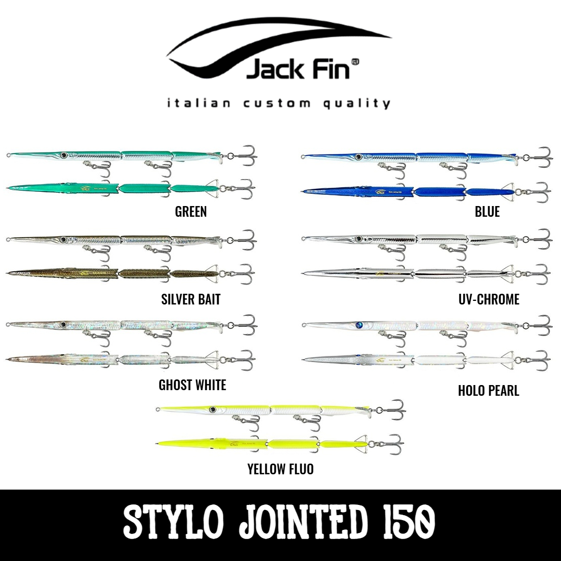 ti56i57 JACK FIN STYLO JOINTED 150 - Image 1