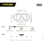 Μάσκα Θαλάσσης Cressi Onda - Image 5