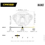 Μάσκα Κατάδυσης Cressi Nano - Image 4