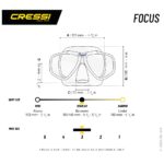 Μάσκα Κατάδυσης Cressi Focus - Image 4